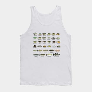 North America Sunfish Group - Named Tank Top